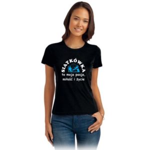 Koszulka siatkarska „Siatkówka to moja pasja, miłość i życie” – damska Stedman