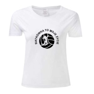 Koszulka siatkarska „Siatkówka to moje życie” – damska Stedman