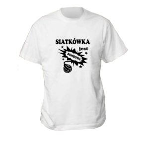 Koszulka siatkarska „Siatkówka jest bombowa” – męska Stedman