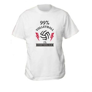Koszulka siatkarska „99% volleyball” – męska Stedman