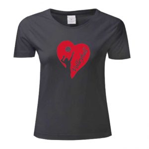 Koszulka siatkarska Siatkarka w sercu – damska Stedman